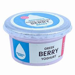Brown'S Greek Berry Yoghurt 250Ml
